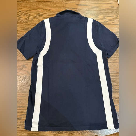 GStar Printed Stripe Polo Size Medium - Picture 8 of 8